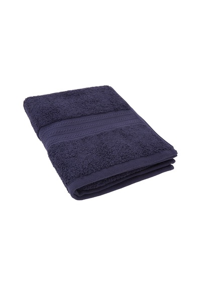 Karaca Home Charm Exclusive Lacivert Yüz Havlusu 50x90cm