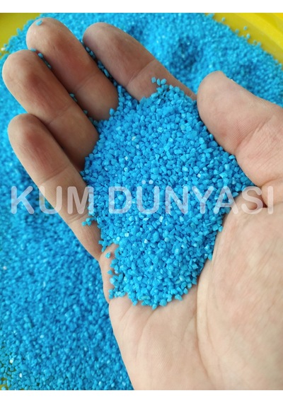 Pro-125 2mm Akvaryum Kumu Mavi Kum 8.5kg