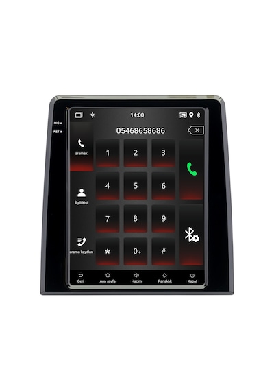 Renault Clio 5 Android Multimedya Sistemi 2020-2023 Crv-4449xdt
