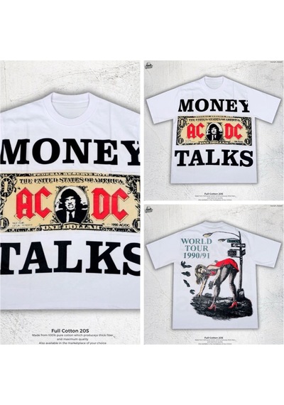 Startmore Acdc Money Talks Beyaz