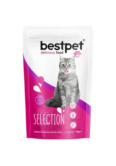 Selection Kuru Kedi Maması, Tavuklu, Yetişkin, 1 Kg