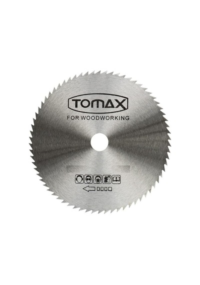 Tomax Ağaç Daire Testeresi Elmassız 115x1.2x22.2x80z Diş