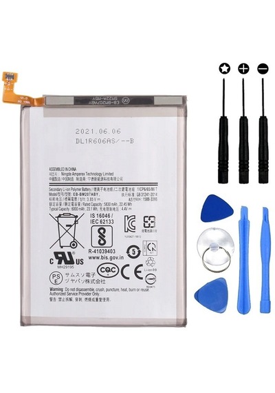 6000mah Eb-bm207aby Samsung Galaxy M30s Sm-m307 / M31 Sm-m315 Uyumlu Batarya Sk522242