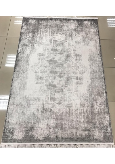 Merinos Halı Elegance 74429 096 Serisi Akrilik Salon Oturma Yatak Odası Halısı Gri - Krem