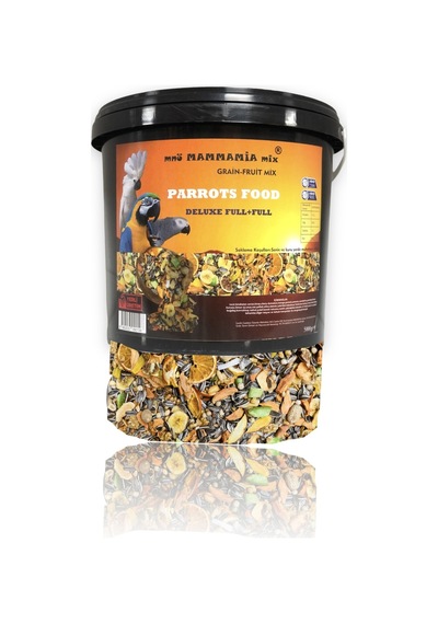 Mammamia Mix Jako Kakadu Macaw Diğer İri Papağanlar Yemi Parrot Food 5 KG