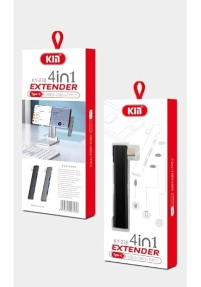 Ky 238 Type C Hub Type C Usb Type C Çoğaltıcı