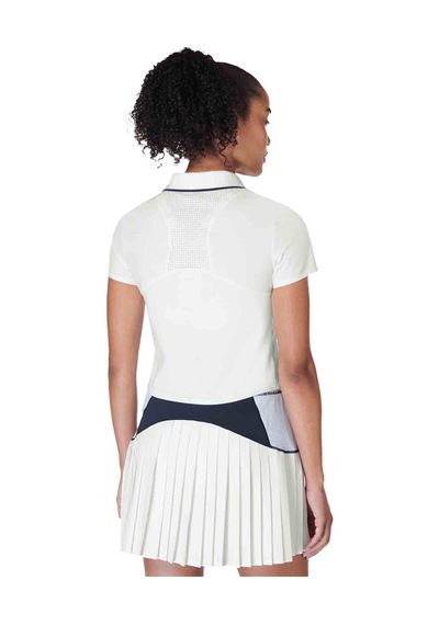 Sweaty Betty Power Tennıs Tee Beyaz