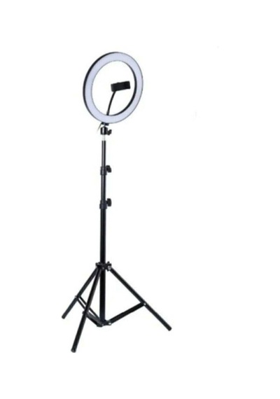 Kuaför Youtuber Makyaj Çekim Ring Fill Lightl Led 2 Mt Stand Stüdyo Işığı Ensiga 10 Inç