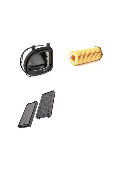 Bosch Filtre Bakım Seti Bmw X5 E70 4.0 D Dizel 306 Beygir 2007-2012 Hava + Yağ F. + Polen Filtre Sardes
