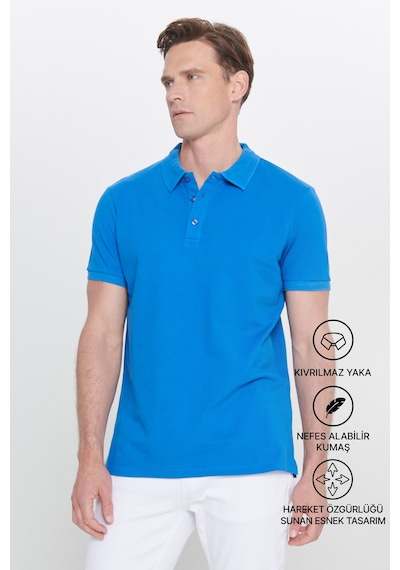 AC&Co / Altınyıldız Classics Altinyildiz Classics Erkek Royal Mavi Slim Fit Dar Kesim Polo Yaka %100 Pamuk Tişört 4A4820200001ROML Mavi AC&Co / Altınyıldız Classics Altinyildiz Classics Erkek Royal Mavi Slim Fit Dar Kesim Polo Yaka %100 Pamuk Tişört 4A4820200001ROML Mavi