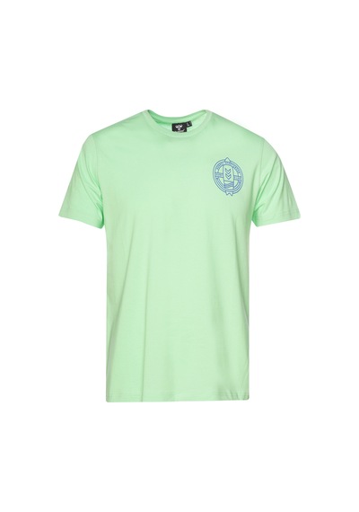 Hummel Calvert Kısa Kollu Tişört 912202-7622 Yeşil