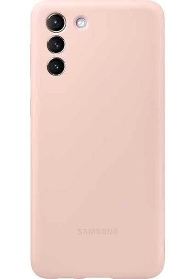 Samsung S21+ Plus Silikon Kılıf - Pembe Ef-pg996tpegww