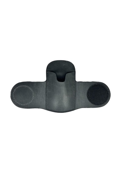 Hakiki Deri Stetoskop Tutucu Organizer Holder Gri