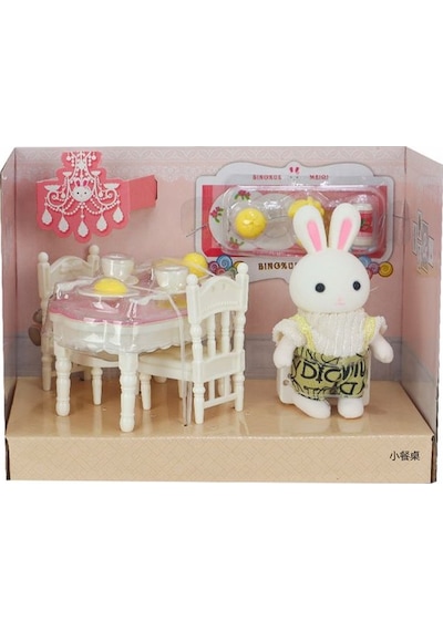 Bay Dreamy Mini Tavşan Aksesuarlı Yemek Masası Seti