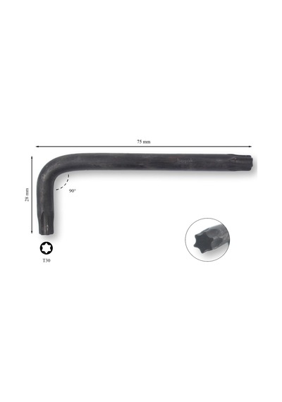 Ceta Form T30 Torx Allen (Alyan) Anahtar