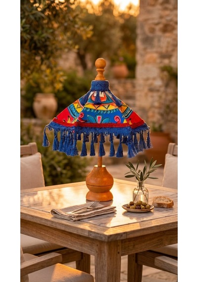 Solea Clover Azure Mini Bali Şemsiyesi Sarı
