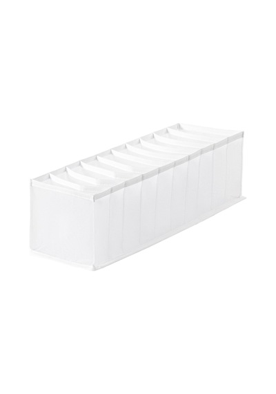 Tr 10 Bölmeli Beyaz Renk File Çekmece Düzenleyici 11 X 41,5 X 12 Cm Genel