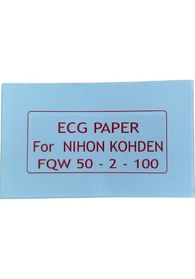 Ecg Kağıdı Nihon Kohden Fqw 50-2-100 Z Katlamalı 20 Adet 200 Sayfa
