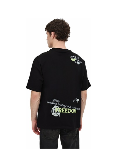 Kinetix Ml Street 11slg305 5fx Siyah Erkek Kısa Kol T-shirt 000000000101953291