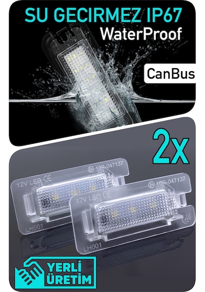 Volkswagen Vw Id.4 E21 Performance Canbus Led Plaka Aydınlatma Ledi Lambası