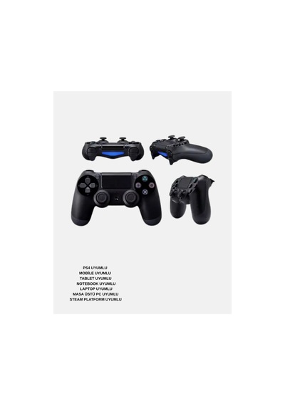 Astraltech Ps4 Kablosuz Oyun Kolu V2 Bluetooth Bağlantılı, Titreşimli, Pc Ve Mobil Uyumlu