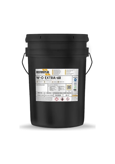 Restoreplus W-O Extra-68 Sentetik Örme Ve Platin Yağı 20 L