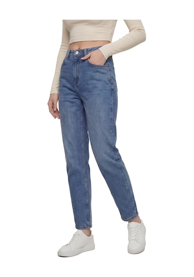 LOFT Mom Slim Fit Kadın Pantolon Lf2037084 Q1.v1 Denim