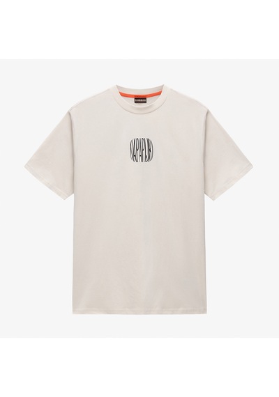 Napapijri Yukis Erkek Beyaz T-shirt Np0a8925n1j1 Beyaz