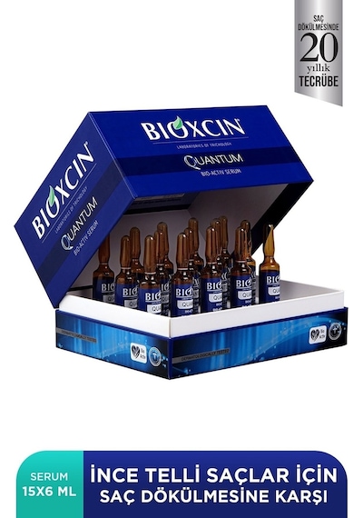 Bioxcin Forte Saç Dökülmesine Karşı Şampuan + Quantum Serum + Biotin Tablet