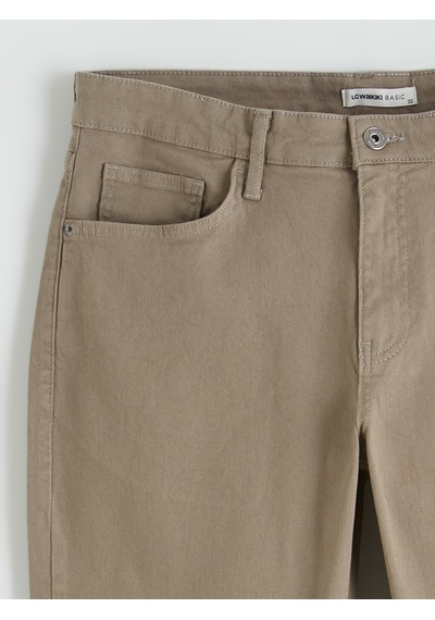 Lcwaıkıkı Classic Kahverengi Standart Kalıp Erkek Chino Pantolon