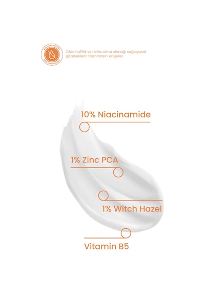 Cosmogenesis Labs %10 Niacinamide Krem Maske 50ml – Durulanan Yüz Maskesi Gözenek Sıkılaştırıcı Sivilce Karşıtı Vegan