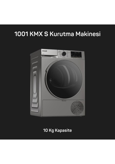 Arçelik 10120 MXS Çamaşır Makinesi - 1001 KMX S Kurutma Makinesi