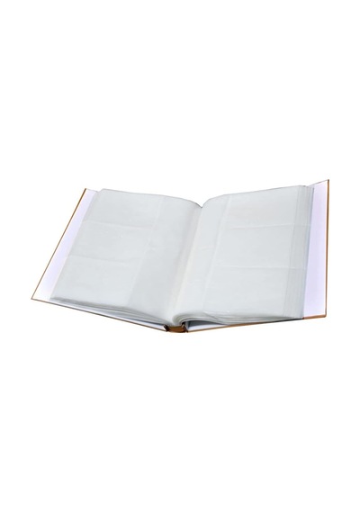 Rabsev 10x15cm 500 Fotoğraf Kapasiteli Kutulu Çiçek Desenli Lüks Ofset Fotoğraf Albümü Sarı