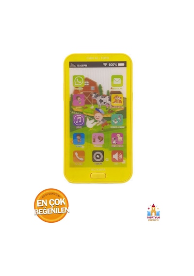 Pembe Dokumatik Cep Telefonu: 12 Fonksiyonlu Eğitici Oyuncak