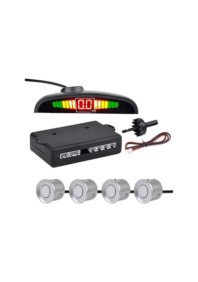 GPR AUTO PARTS TÜRKÇE KONUŞAN PARK SENSÖRÜ LED GÖSTERGELİ GRİ