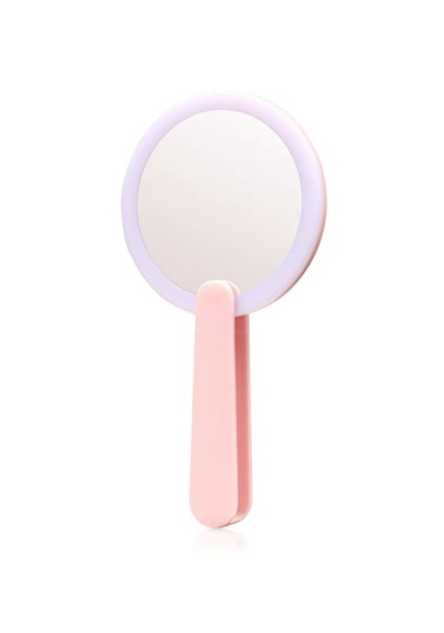 Eklips Mini Makyaj Aynası Led Pembe