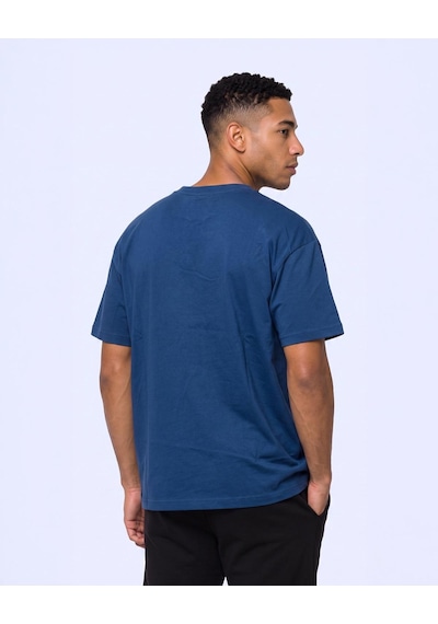 Kappa Authentic Oyster Tur Erkek Dark Tone Oversize Tişört