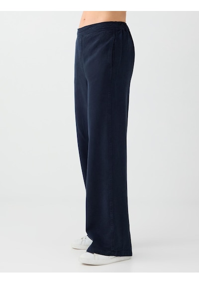 Jimmy Key Lacivert %100 Tencel Cep Detaylı Dokuma Pantolon 6ww187827494
