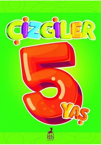 Çizgiler-5 Yaş- Ren Kitap