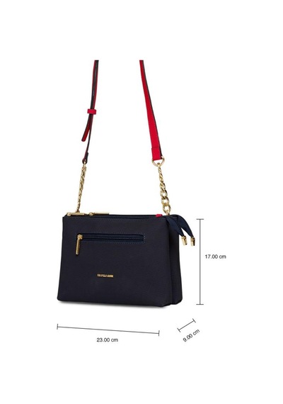 U.s. Polo Assn. Çapraz Askılı Kadın Çanta Lacivert-kırmızı Us25253 Lacivert