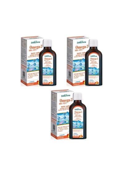 Aksu Vital Shiffa Home Omega 3 L-Arnijin'li Şurup 100 ML 3 Adet