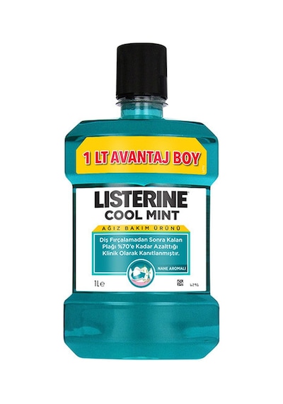 Listerine Cool Mint Ağız Bakım Suyu 4 x 1 L