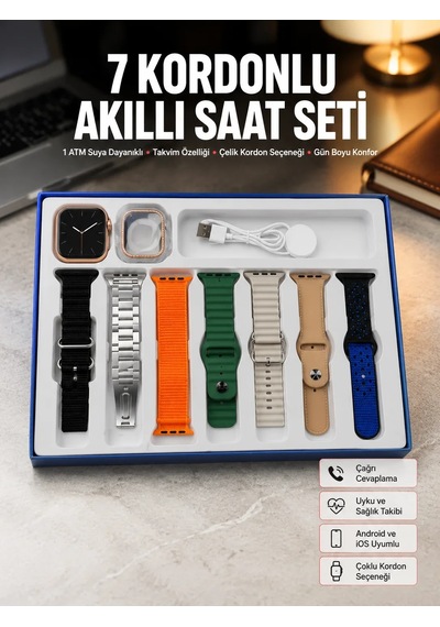 Akıllı Saat Uni Akıllı Saat Çoklu Kordon Seçeneği Çelik Kordon Plastik Kordon Yeni Nesil