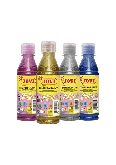 Jovı 517 Guaj Boya Simli 250ml Gümüş Çok Renkli