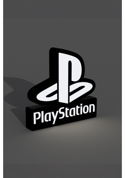 Playstation Dekoratif Led Aydınlatma Siyah Çok Renkli