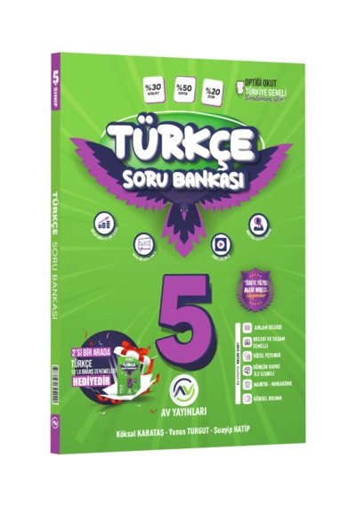 Av Yayınları 5.sınıf Türkçe Soru Bankası