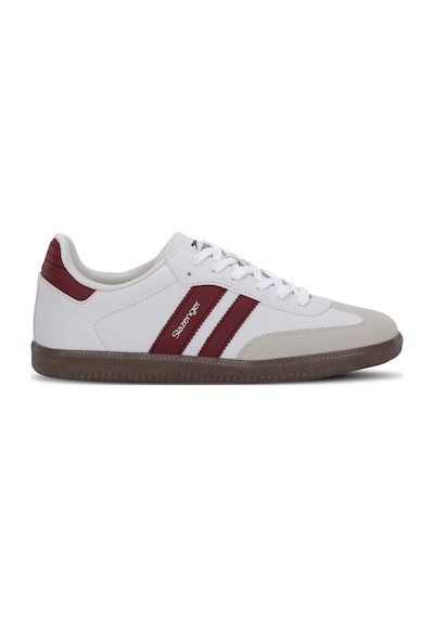 Slazenger Indıa Erkek Beyaz / Bordo Günlük Spor Ayakkabısı Beyaz / Bordo