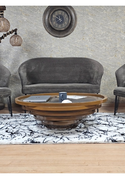 Zafir Teddy Takım Siyah Boyalı Telli Ayak Çay Seti Koltuk - Berjer , Balkon, Salon, Ofis Kahverengi Zafir Teddy Takım Siyah Boyalı Telli Ayak Çay Seti Koltuk - Berjer , Balkon, Salon, Ofis Kahverengi