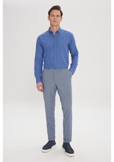 AC&Co / Altınyıldız Classics Erkek K.mavı-mavı Comfort Fit Rahat Kesim Yan Cepli Desenli Beli Lastikli Pantolon K.mavı-mavı Koyu Mavi AC&Co / Altınyıldız Classics Erkek K.mavı-mavı Comfort Fit Rahat Kesim Yan Cepli Desenli Beli Lastikli Pantolon K.mavı-mavı Koyu Mavi