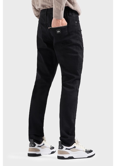 Armani Exchange Erkek Kot Pantolon 6dzj27 Z1aaz 1200 Siyah Siyah